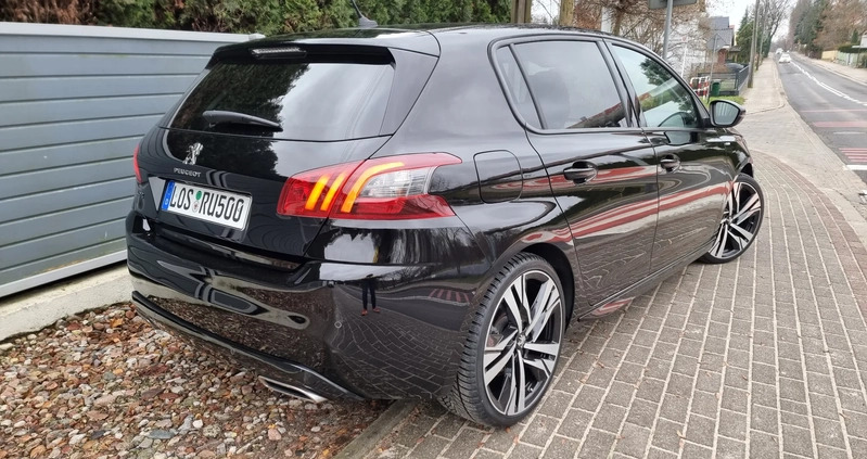 Peugeot 308 cena 58999 przebieg: 78000, rok produkcji 2019 z Polkowice małe 497